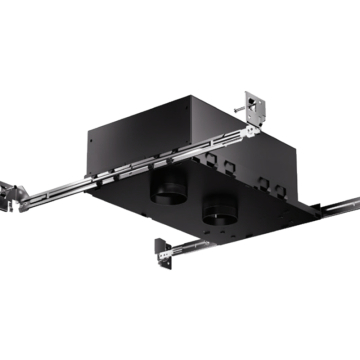 ELCO Lighting Koto Mini 1" Double Head New Construction IC Airtight Housing - 120V