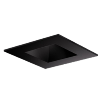 ELCO Lighting Koto Mini 1" Square Mini Downlight Trim - Black