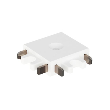ET2 Continuum Track 90 Degree Corner Connector - White