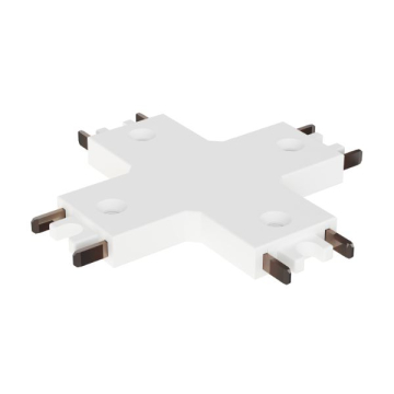 ET2 Continuum Track 4-Way X Connector - White