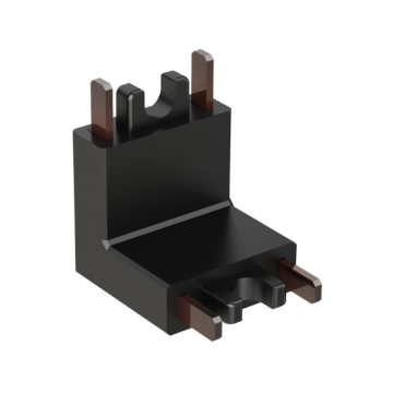 ET2 Continuum Track Wall To Ceiling Connector - Black