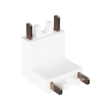 ET2 Continuum Track Wall To Ceiling Connector - White