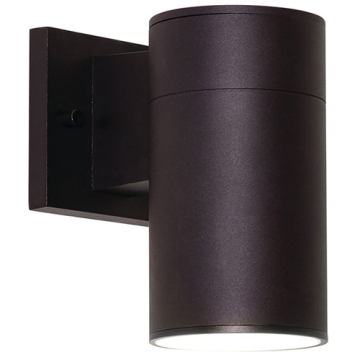 AFX Everly 8" LED Outdoor Wall Sconce - CCT Selectable - 120-277V - Black