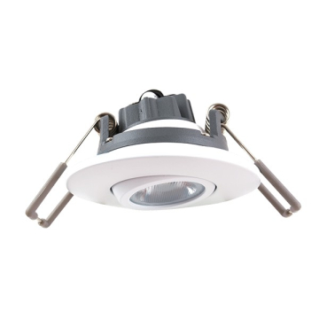 Green Creative 2" 8W MiniFIT Gimbal LED Downlight - 2700K - 580 Lumens - 120V