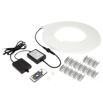 American Lighting 20' RGB+W Neonflex RF Kit - Side Bend - RGB+W - 12V