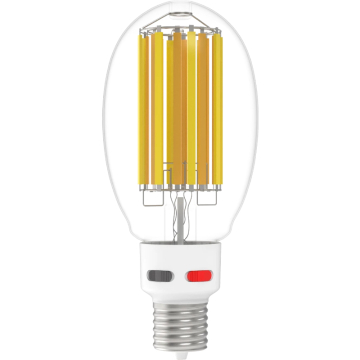 RAB ED37 LED Filament HID Retrofit Lamp - 8,325 Max Lumens - 30 | 38 | 45W - CCT Selectable - EX39 Mogul Base - 120-277V