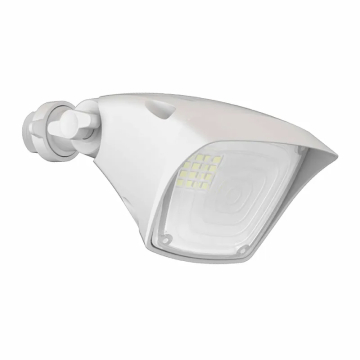 Westgate FLH LED Weatherproof Square Flood Light Head - 10W - 3000K - 1,000 Lumens - 120V - White