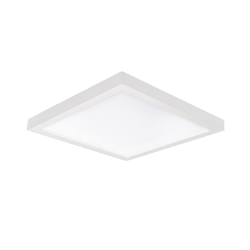 WAC Lighting 5" Square LED Flush Mount - 825 Lumens - 12W - 3000K - 120V - White