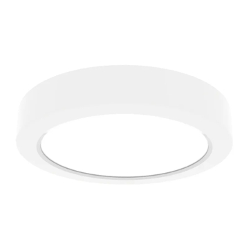 Westgate FMLS 7" LED Snap Flush Mount Light - Dual Dimmable - 14W - CCT Selectable - 1,000 Lumens - 120-277V - White
