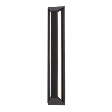 AFX Fulton 24" LED Outdoor Wall Sconce - 1,600 Lumens - 25W - CCT Selectable - 120-277V - Black