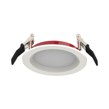 RAB 4" Fire Rated LED Wafer Downlight - Baffle Trim - CCT Selectable - 957 Lumens - 120V