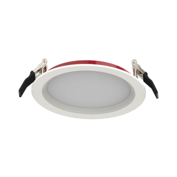 RAB 6" Fire Rated LED Wafer Downlight - Baffle Trim - CCT Selectable - 1,330 Lumens - 120V