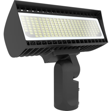 RAB FXLED LED Flood Light - Slipfitter Mount - CCT Selectable - 120-277V - Bronze