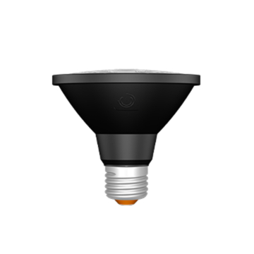 Green Creative REFINE Series LED PAR30 - Short Neck - 990 Lumens - 3000K - 25° Beam Angle - 120V - Black