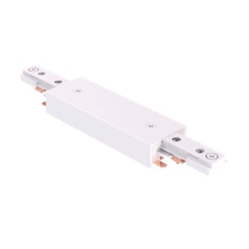Green Creative I-Connector for Atom and Orbit Series Track Lighting - White