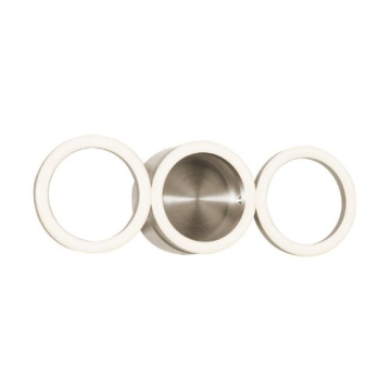 AFX Glo 14" LED Wall Sconce - 3000K - 120V - Satin Nickel