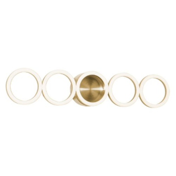 AFX Glo 24" LED Vanity Light - 3000K - 120V - Satin Brass