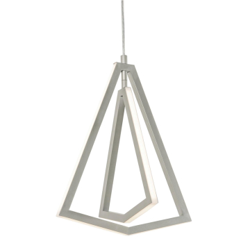 AFX Gianna 15" Pendant - 20W - 3000K - 120V - Satin Nickel