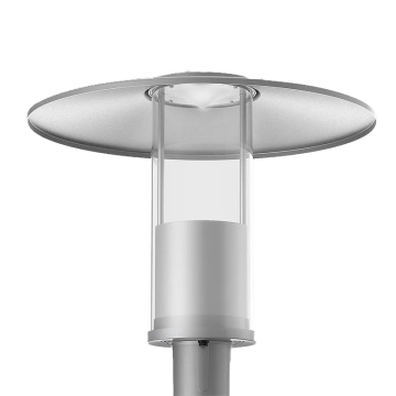 Westgate GPH LED Top Hat Post Top Light - 12 | 20 | 30 | 40W - CCT Selectable - 120-277V - Gray