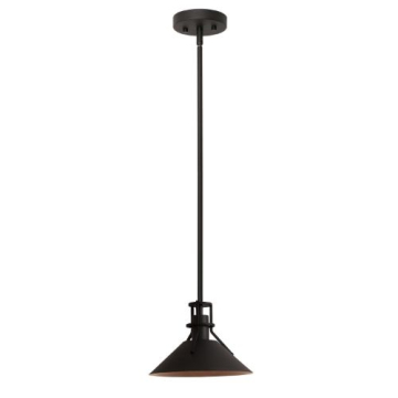 AFX Gus 10" LED Outdoor Pendant - CCT Selectable - 120V - Black