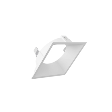 DMF Lighting H-Series 4" Square Flangeless Trim - White 