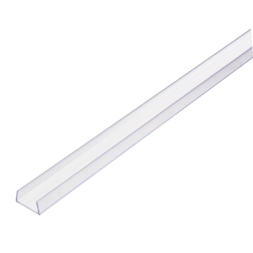 American Lighting 36" HYBRID2 Clear Plastic Mounting Track - 10 Count