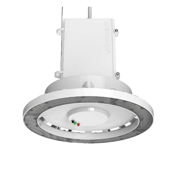 Litetronics UFO LED High Bay - 4,000 Lumens - 30W - 5000K - Battery Backup - 120-480V