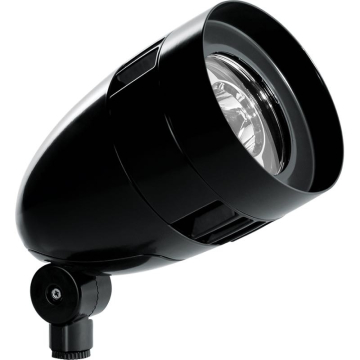RAB 26W LED Bullet Flood Light - 3000K - 3,596 Lumens - 120-277V - Black