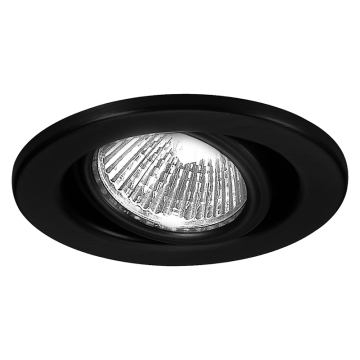 WAC Lighting 2.5" Low Voltage Round Gimbal Downlight Trim - Black