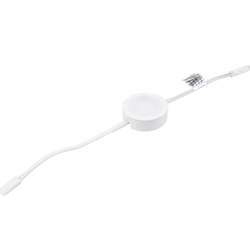 WAC Lighting LED Puck Light w/ Double 6" Lead Wire - 240 Lumens - 4W - CCT Selectable - 120V - White