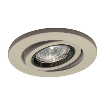 WAC Lighting 4" Low Voltage Round Gimbal Downlight Trim - Brushed Nickel