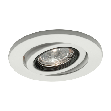 WAC Lighting 4" Low Voltage Round Gimbal Downlight Trim - White