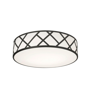 AFX Haven 21" Flush Mount - 120V - Black