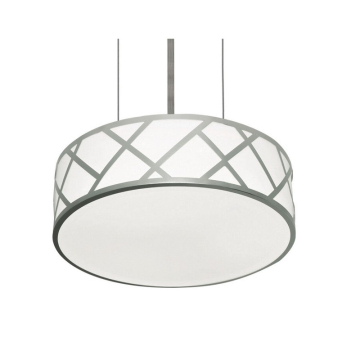 AFX Haven 13" LED Pendant - CCT Selectable - 120-277V - Satin Nickel