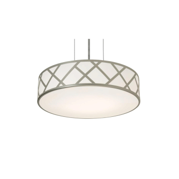 AFX Haven 17" LED Pendant - 29W - CCT Selectable - 120-277V - Satin Nickel