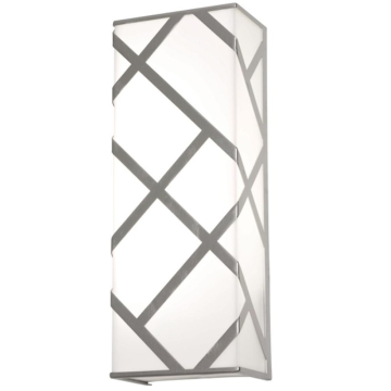 AFX Haven 13" LED Wall Sconce - CCT Selectable - 120-277V - Satin Nickel