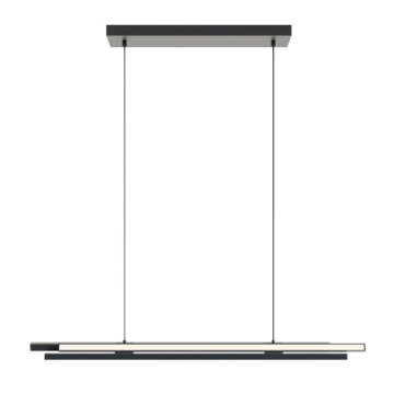 AFX Indra 44" LED Linear Pendant - CCT Selectable - Black - 120-277V