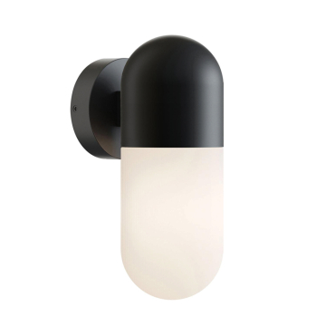 AFX Irvine 12" LED Outdoor Wall Sconce - 15W - CCT Selectable - 120-277V - Black