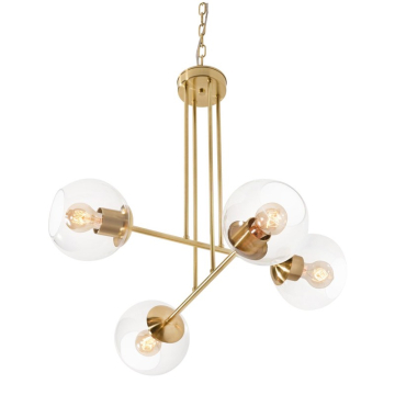 AFX Jamie 25" Pendant - 120V - Satin Brass