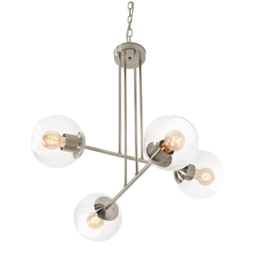 AFX Jamie 25" Pendant - 120V - Satin Nickel
