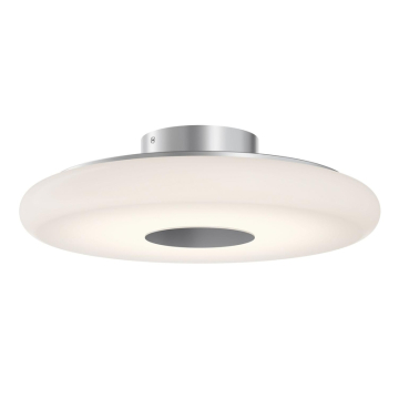 AFX June 18" LED Semi-Flush Mount - 1,800 Lumens - 30W - CCT Selectable - 120-277V - Satin Nickel