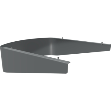 RAB KAI 150W-200W Front Side Shield - Roadway Gray