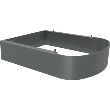 RAB KAI 70W-100W 4-Sided Shield - Roadway Gray