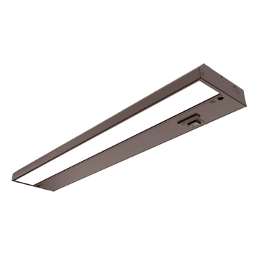 RAB 9W 16" KNOOKFA LED Under Cabinet Light - CCT Selectable - 120V - Brown