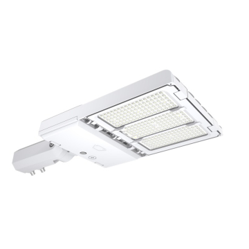 Keystone XFit OpticSwap LED Area Light - Slipfitter Mount - Type III, IV + V Included -  140 | 100 | 70W - CCT Selectable -  120-277V - White