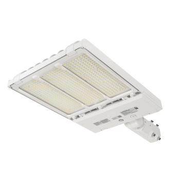 Keystone XFit OpticSwap LED Area Light - Slipfitter Mount - Type III, IV + V Included -  290 | 210 | 185W - CCT Selectable - 120-277V - White