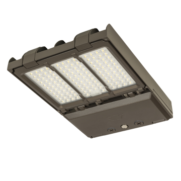 Keystone Gen 2 XFit OpticSwap LED Area Light - 10,920 Lumens - 4000K - Type III & V - 120-277V - Bronze