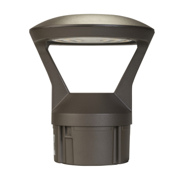 Keystone Decroative Bollard Head - Photocell - 14 | 19 | 24W - CCT Selectable - 120-277V - Bronze