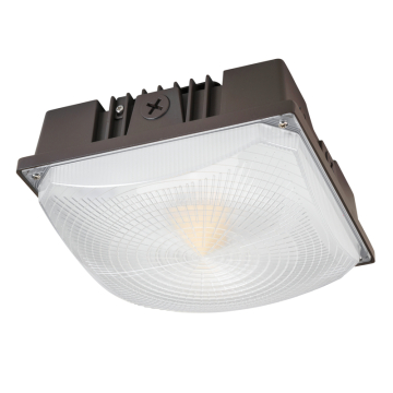 Keystone LED Canopy Light - CCT Selectable - 120-277V - Bronze