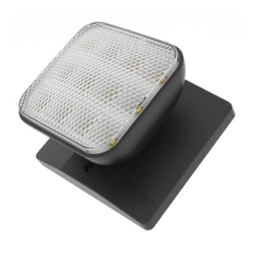 Keystone Single LED Remote Head for Emergency Light - Black